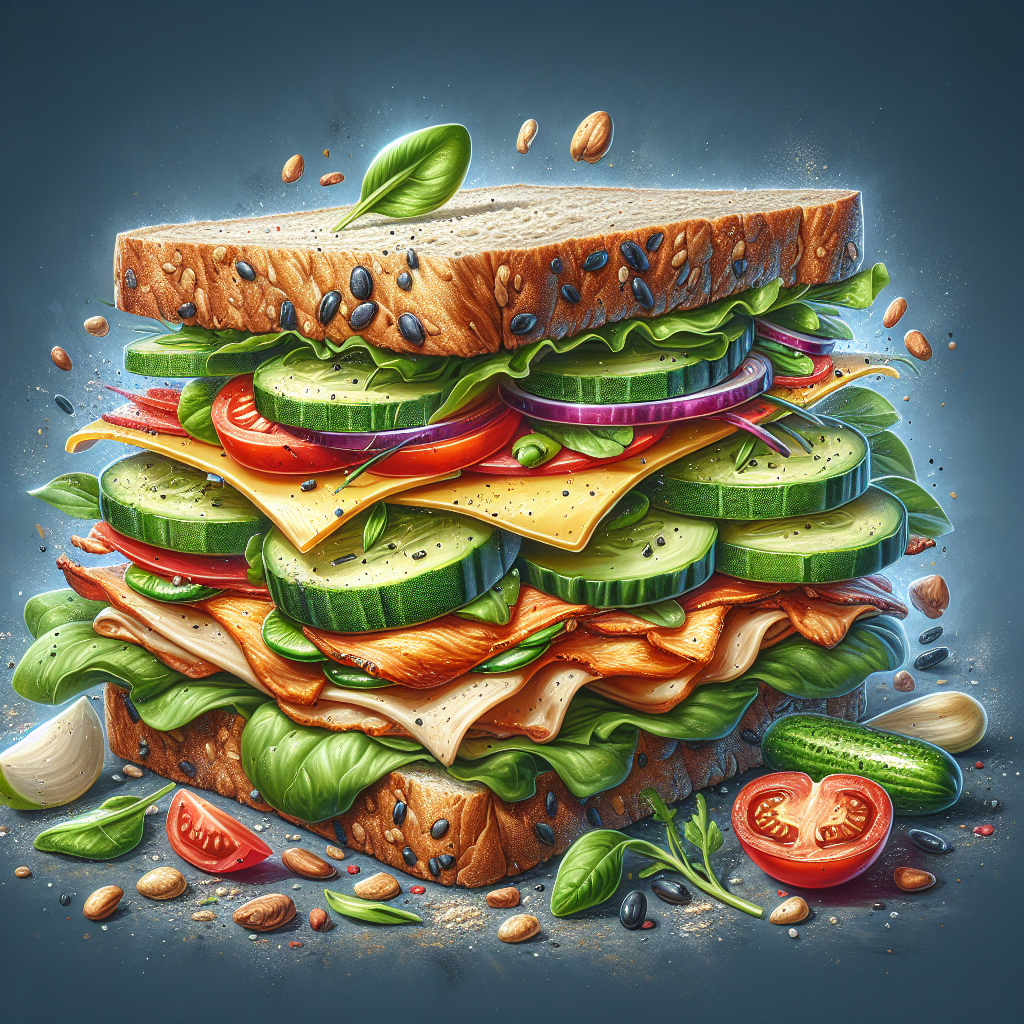 Doğru Sandviç Nasıl Olmalı ? Protein bombası bir tarif!